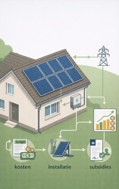 Achterkant van Alles over Zonnepanelen