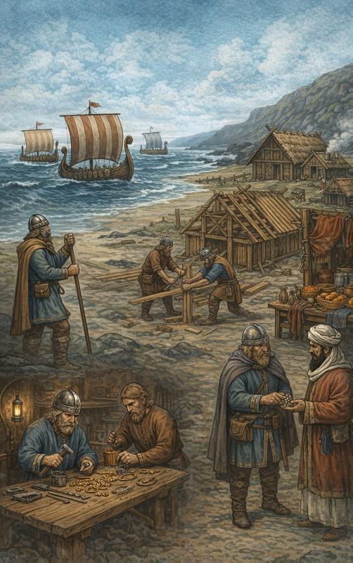 Achterkant van De Vikingen: Meer dan Plunderaars