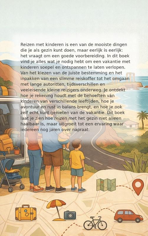 Achterkant van Reizen met Kinderen