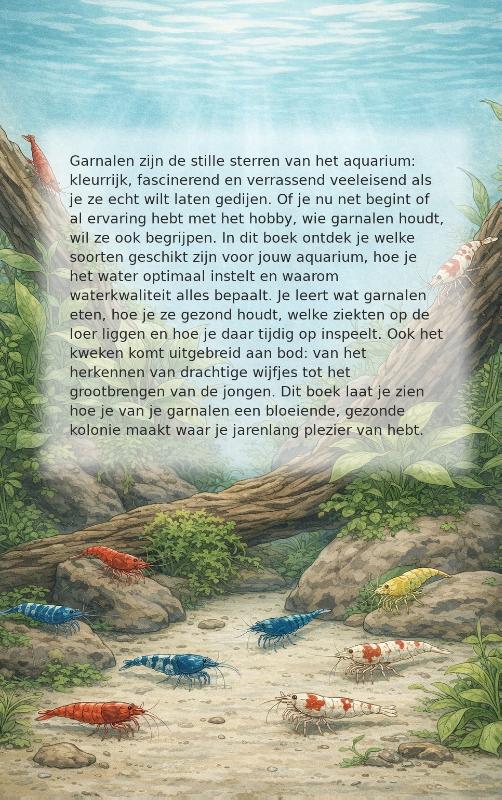 Achterkant van Alles over Garnalen in het Aquarium