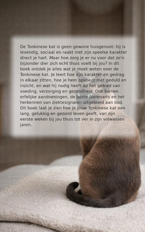 Achterkant van Alles over de Tonkinese Kat