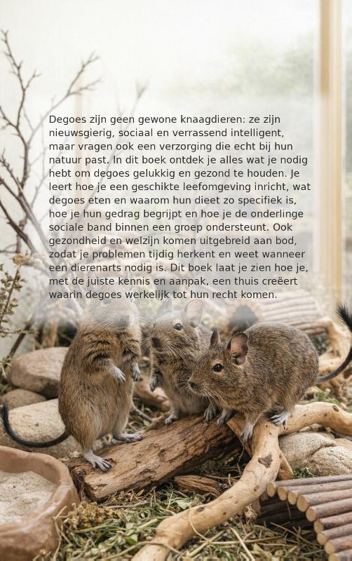 Achterkant van Alles over Degoes als Huisdier