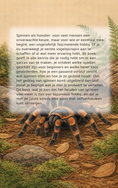 Achterkant van Alles over Spinnen als Huisdier