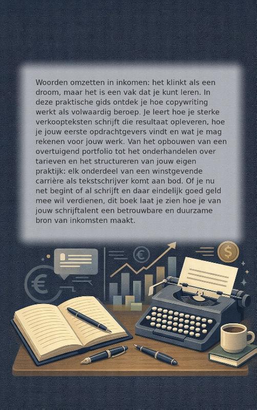 Achterkant van Geld verdienen met copywriting