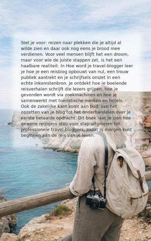 Achterkant van Hoe word je travel-blogger