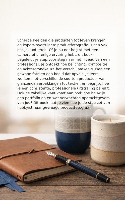 Achterkant van Hoe word je product-fotograaf