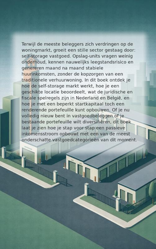 Achterkant van Investeren in opslag-units
