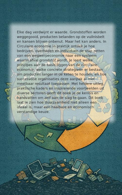 Achterkant van Circulaire economie in praktijk