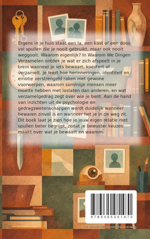 Achterkant van Waarom We Dingen Verzamelen