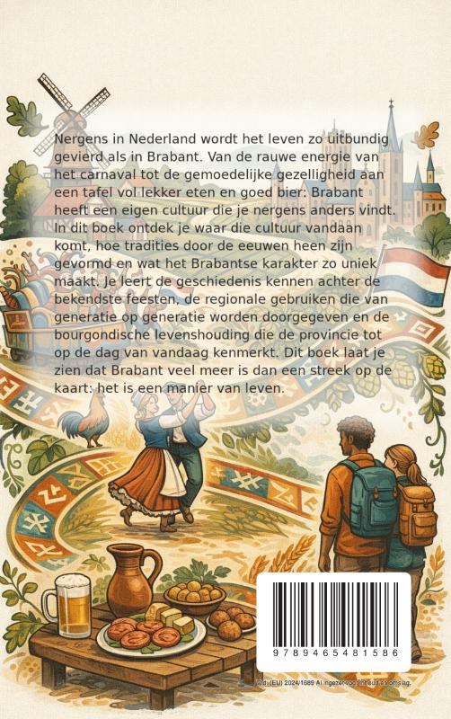 Achterkant van De Cultuur van Brabant