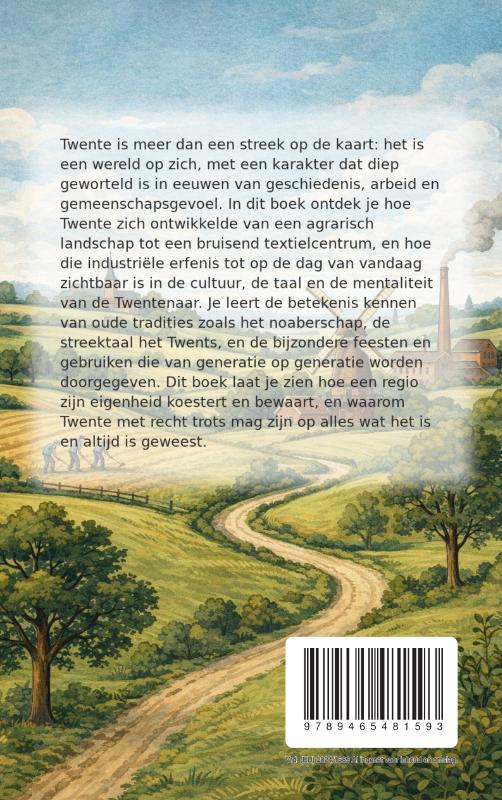Achterkant van De Cultuur van Twente