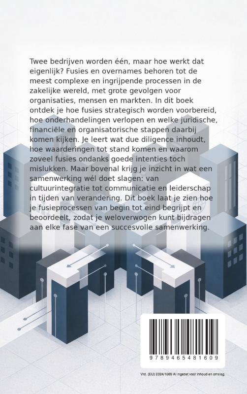 Achterkant van Hoe Fusies Tot Stand Komen