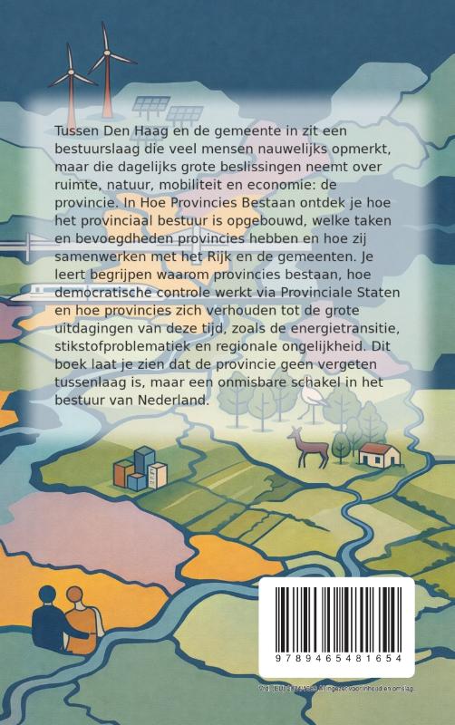 Achterkant van Hoe Provincies Bestaan