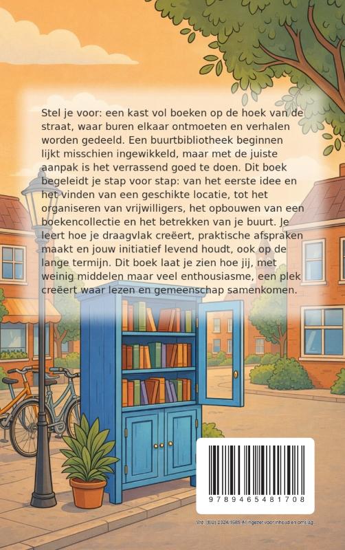 Achterkant van Een Buurtbibliotheek Starten