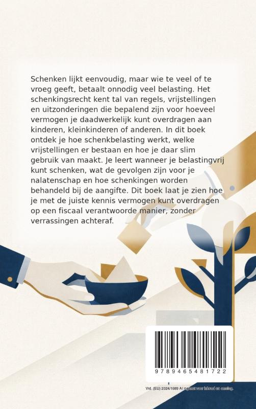 Achterkant van Alles over het Schenkingsrecht