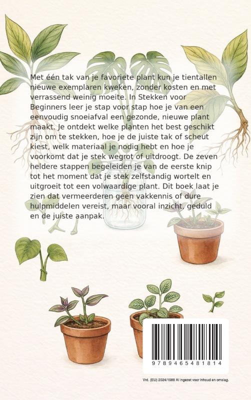 Achterkant van Stekken voor Beginners