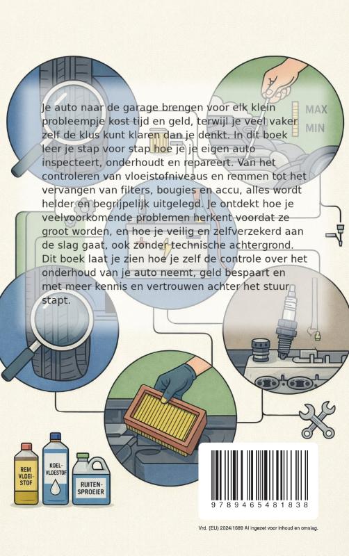 Achterkant van Een Auto Zelf Onderhouden