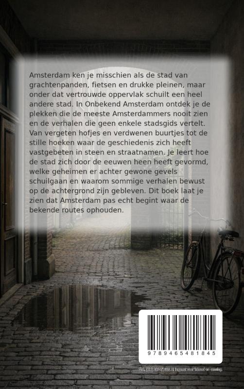 Achterkant van Onbekend Amsterdam
