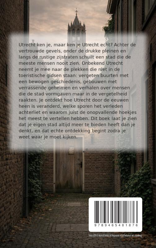 Achterkant van Onbekend Utrecht
