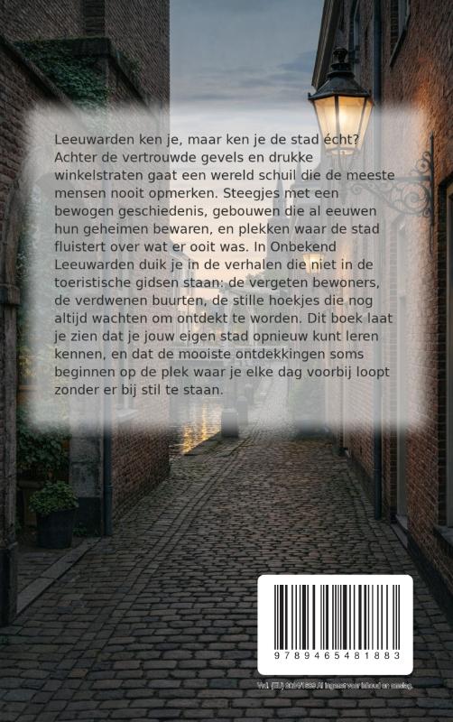 Achterkant van Onbekend Leeuwarden