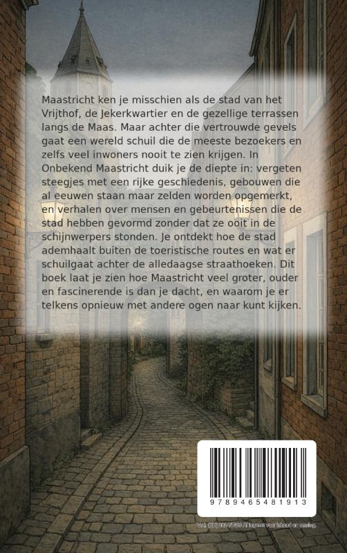 Achterkant van Onbekend Maastricht