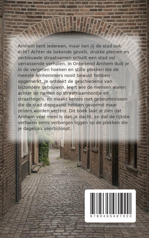Achterkant van Onbekend Arnhem