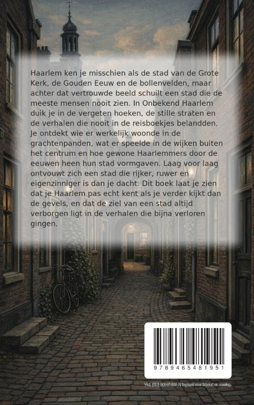 Achterkant van Onbekend Haarlem