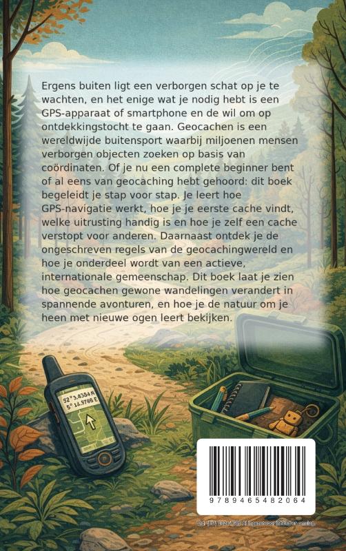 Achterkant van Geocachen voor Beginners