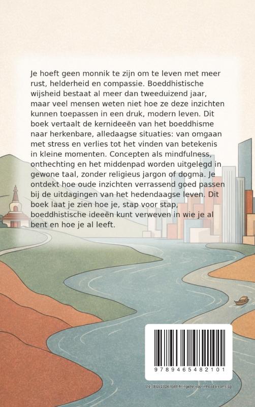 Achterkant van Boeddhistische Ideeën voor Leken