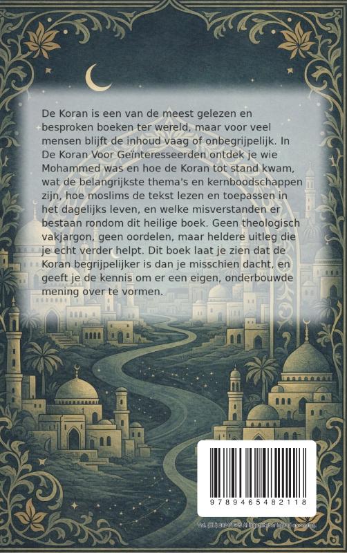 Achterkant van De Koran Voor Geïnteresseerden