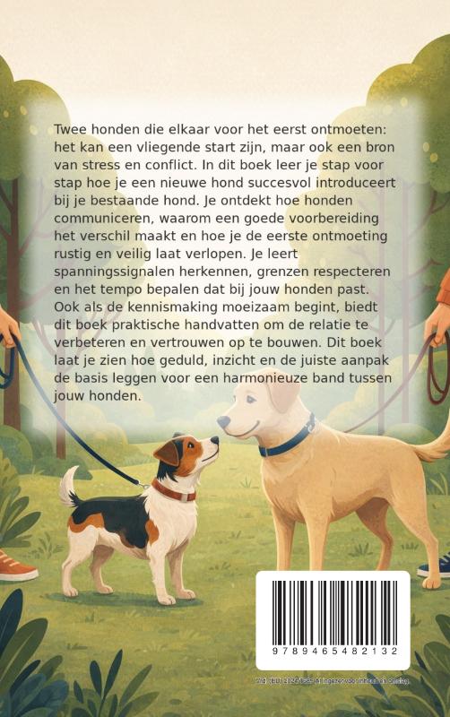 Achterkant van Hond Introduceren Bij Een Andere Hond