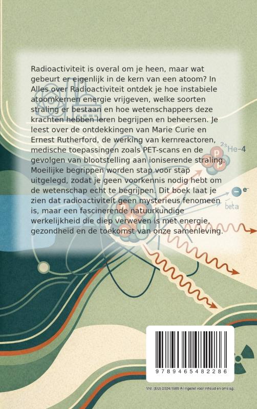Achterkant van Alles over Radioactiviteit