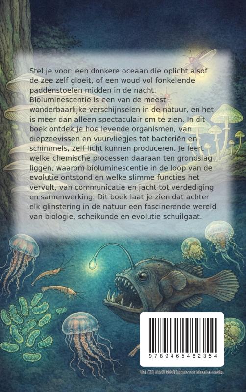 Achterkant van Alles over Bioluminescentie