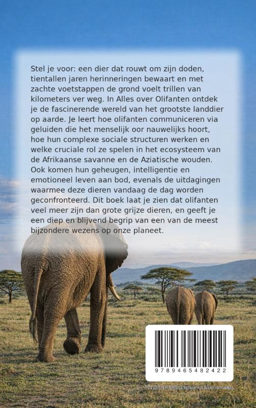 Achterkant van Alles over Olifanten