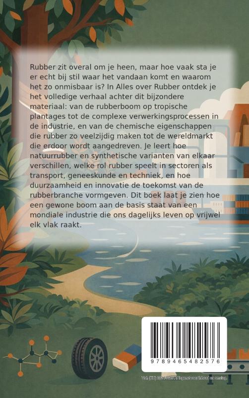 Achterkant van Alles over Rubber