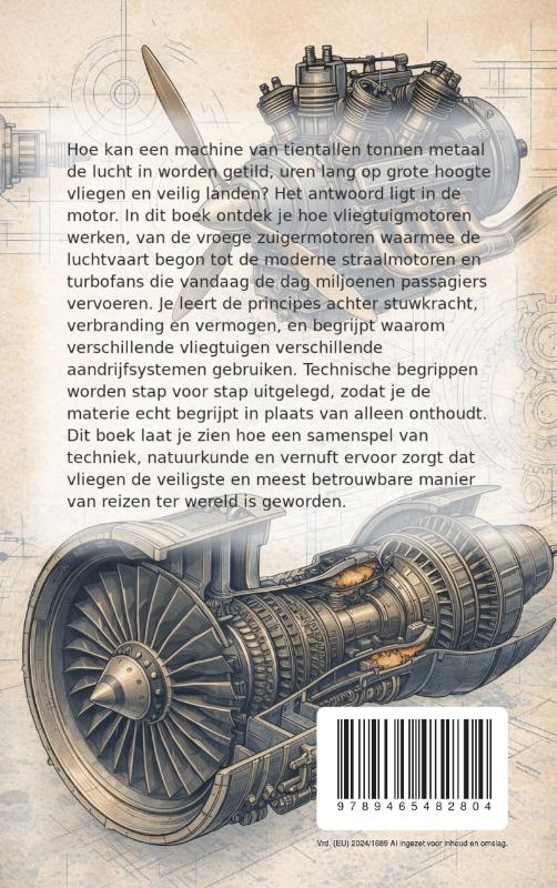 Achterkant van Alles over Vliegtuigmotoren