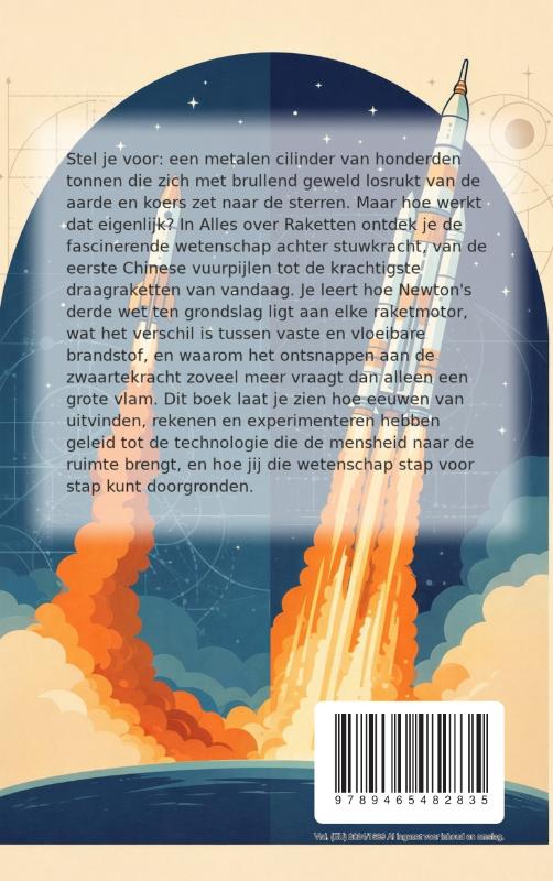 Achterkant van Alles over Raketten