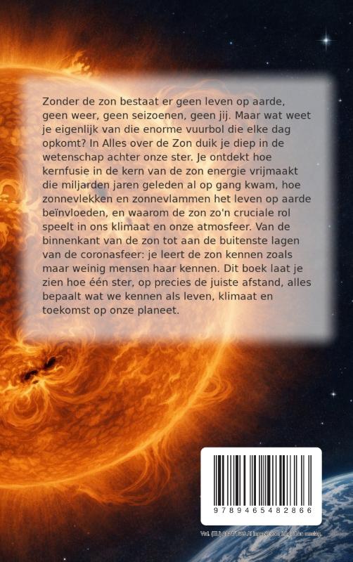 Achterkant van Alles over de Zon