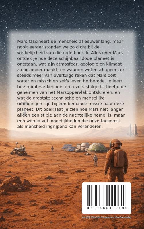 Achterkant van Alles over Mars