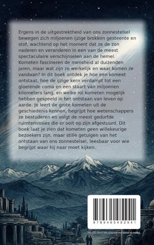 Achterkant van Alles over Kometen