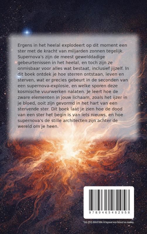 Achterkant van Alles over Supernova's