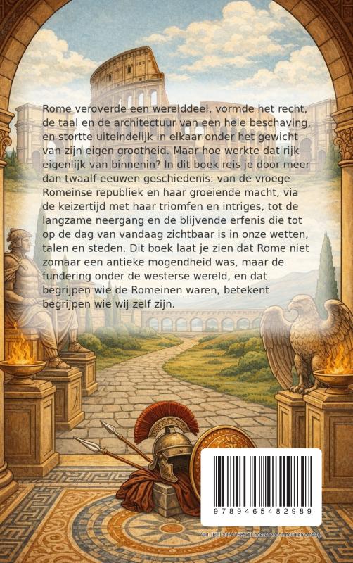 Achterkant van Alles over het Romeinse Rijk