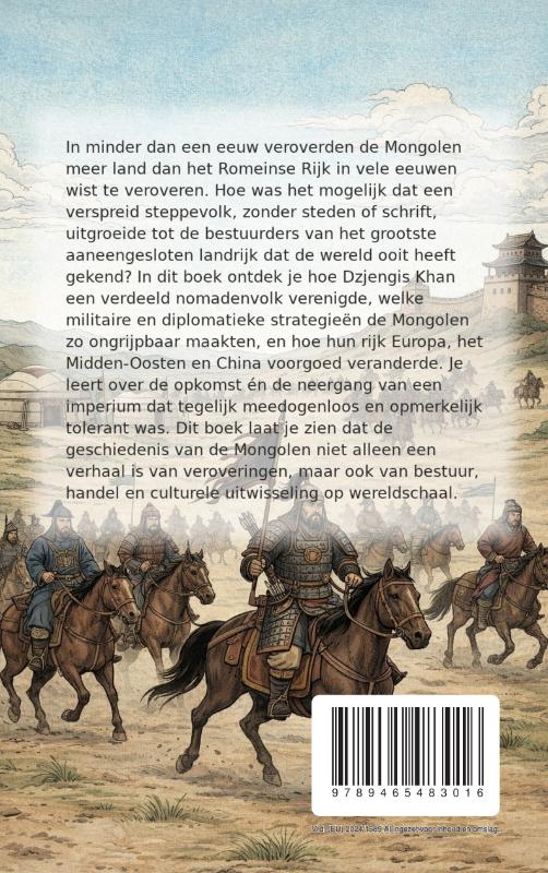 Achterkant van Alles over het Mongoolse Rijk