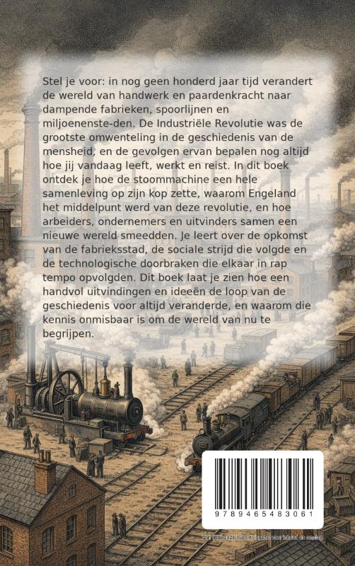 Achterkant van Alles over de Industriële Revolutie