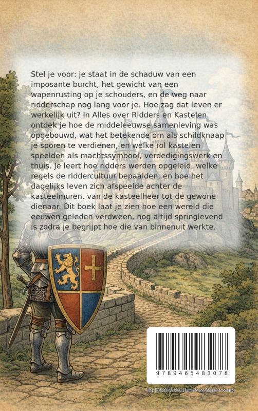 Achterkant van Alles over Ridders en Kastelen