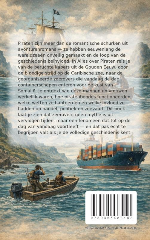 Achterkant van Alles over Piraten