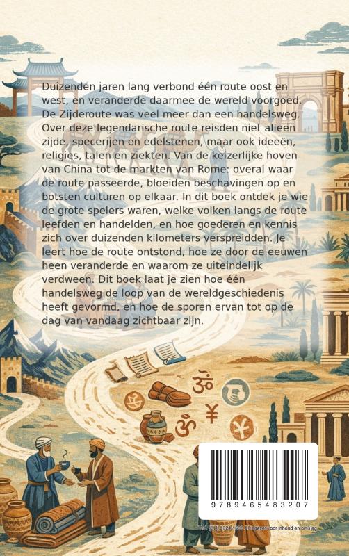 Achterkant van Alles over de Zijderoute