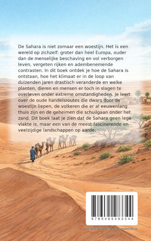 Achterkant van Alles over de Sahara