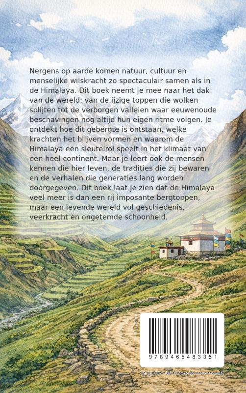 Achterkant van Alles over de Himalaya