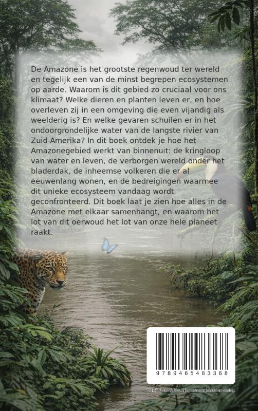 Achterkant van Alles over de Amazone
